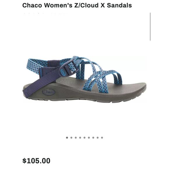 NIB! Chaco Women's ZCloud X Sandals Strappy Hiking Gorpcore - Size 5 - Picture 15 of 15